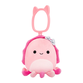 SQUISHMALLOWS Kľúčenka - Ružová sépia Auggie, 9 cm