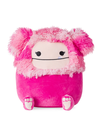 SQUISHMALLOWS Ružový Yeti Heiley, 30 cm