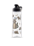 Veselá nápojová fľaša Sivá mačka 700 ml