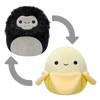 SQUISHMALLOWS 2v1 banán Junie a gorila Aron, 13 cm
