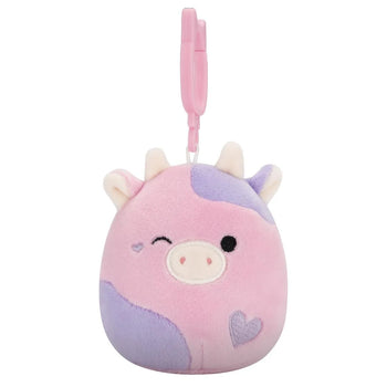 SQUISHMALLOWS Kľúčenka Kravička - Patty, 9 cm