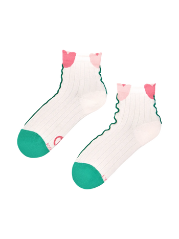 Cutecore ponožky Kvitnúce tulipány
