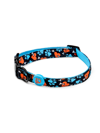 Psí obojok Srdiečka a labky