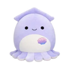 SQUISHMALLOWS Fialový kalmár Stacy, 13 cm