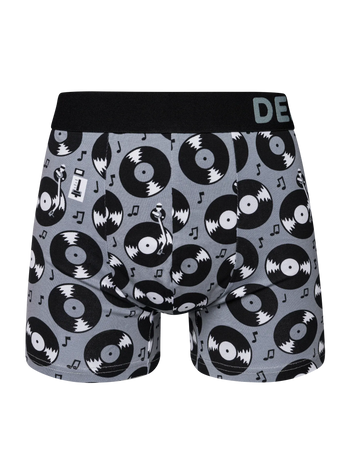 Veselé pánske boxerky Vinylové platne 