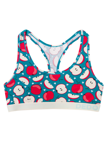 Veselá dámska podprsenka Červené jabĺčko