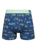 Veselé pánske boxerky Oranžový bicykel