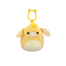 SQUISHMALLOWS Kľúčenka - Žltý osol - Gavyn, 9 cm