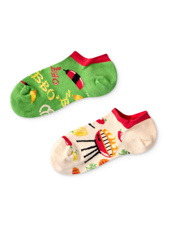 Ponožky do tenisiek Grilovacia sezóna
