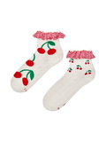 Cutecore ponožky Piknikové čerešne 