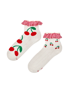 Cutecore ponožky Piknikové čerešne 