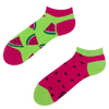 Veselé členkové ponožky Červený melón