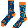 Veselé ponožky Oranžový bicykel