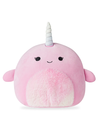 SQUISHMALLOWS Ružový narval Esme, 30 cm