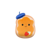 SQUISHMALLOWS Francúzsky toast s baretom – Ennui, 30 cm