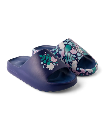 Veselé Chunky šľapky Farebné listy