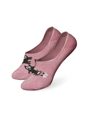 Veselé ťapky Ružové mačky