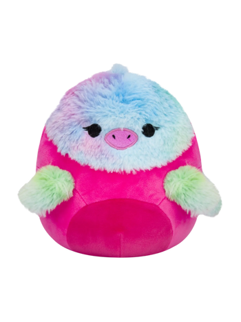 SQUISHMALLOWS Ružový papagáj Abilene, 20 cm
