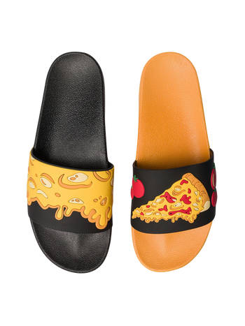 Veselé šľapky Syrová pizza 