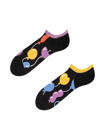 Veselé ponožky do tenisiek Balóniky