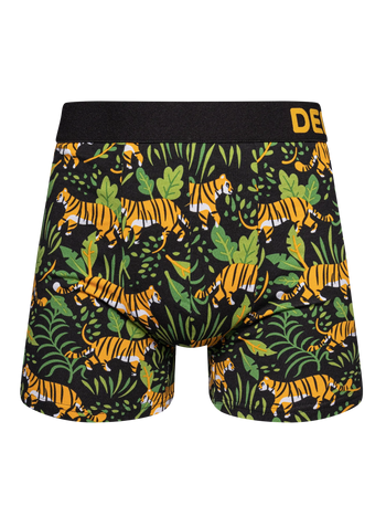 Veselé pánske boxerky Tiger v džungli
