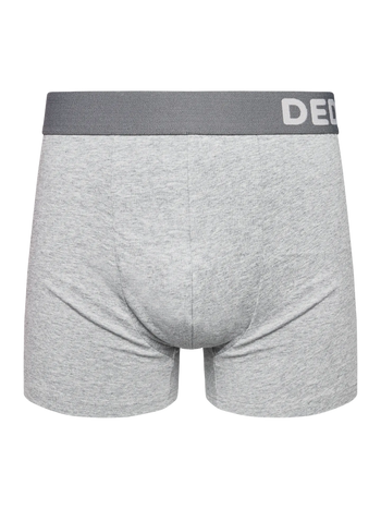 Tmavosivé melírované pánske boxerky
