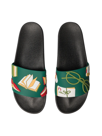 Veselé šľapky Milovník kníh 