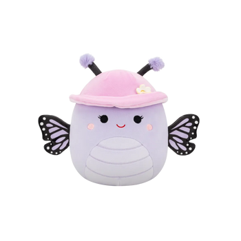 SQUISHMALLOWS Bibiana levanduľový motýľ, 20 cm