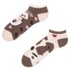 Veselé členkové ponožky Puppuccino