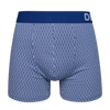 Modro-sivé pánske vzorované boxerky