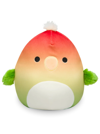SQUISHMALLOWS Papagáj Elliene, 20 cm