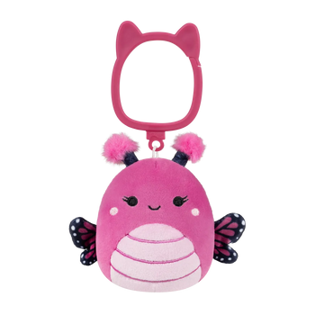 SQUISHMALLOWS Kľúčenka Motýľ - Marcelina, 9 cm