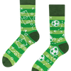 Veselé bambusové ponožky Futbalové ihrisko