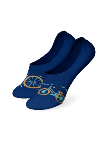 Veselé ťapky Oranžový bicykel